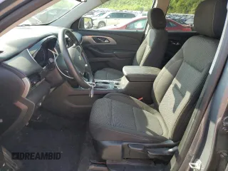 2020 Chevrolet Traverse LS with VIN 1GNEVFKW4LJ315658, listed as a Copart auction lot 55721495 with 80,808 mi miles and Salvage title. Bid and sale history available at DreamBid. Image 7.