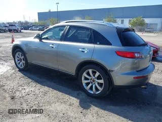 2004 Infiniti FX with VIN JNRAS08W74X213340, listed as a IAAI auction lot 41492249 with 128,109 mi miles and . Bid and sale history available at DreamBid. Image 3.