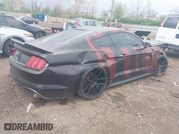 2017 Ford Mustang GT with VIN 1FA6P8CF9H5313475, listed as a IAAI auction lot 42069800 with 70,882 mi miles and . Bid and sale history available at carsss.com. Image 4.