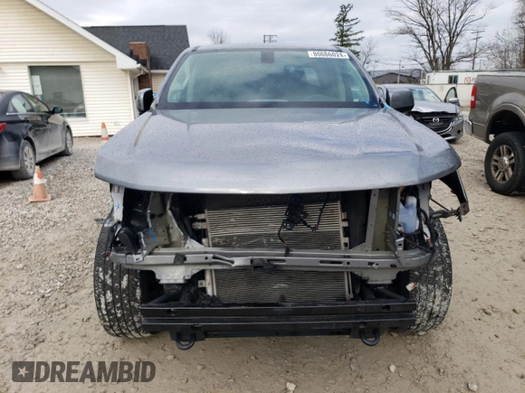 2021 Chevrolet Colorado 4WD Work Truck with VIN 1GCGTBEN2M1275066, listed as a Copart auction lot 80666024 with 44,442 mi miles and Salvage title. Bid and sale history available at DreamBid. Image 5.