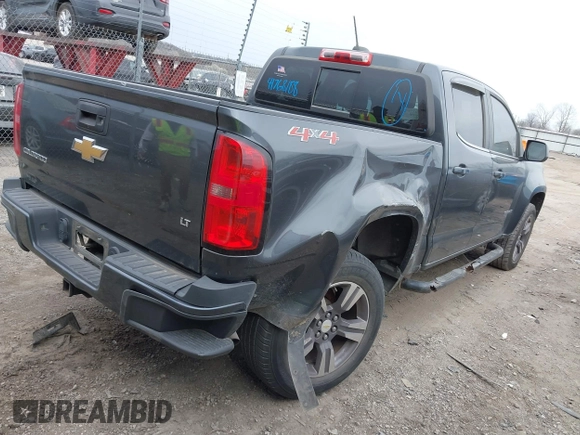 2016 Chevrolet Colorado 4WD LT with VIN 1GCGTCE32G1106402, listed as a IAAI auction lot 41768188 with 145,609 mi miles and . Bid and sale history available at DreamBid. Image 4.