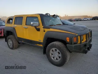 2006 Hummer H3 with VIN 5GTDN136968194555, listed as a Copart auction lot 76303254 with 182,957 mi miles and Salvage Title. Bid and sale history available at carsss.com. Image 4.
