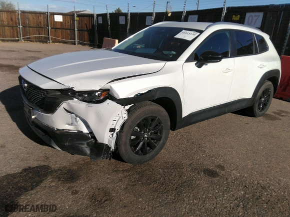 2025 Mazda CX-50 2.5 S Preferred Package with VIN 7MMVABBM7SN304740, listed as a IAAI auction lot 41813130 with 10,710 mi miles. Bid and sale history available at carsss.com. Image 18.