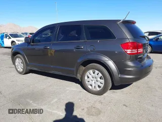 2014 Dodge Journey American Value Pkg with VIN 3C4PDCAB8ET303350, listed as a Copart auction lot 44808995 with 124,435 mi miles and Salvage Title. Bid and sale history available at carsss.com. Image 2.