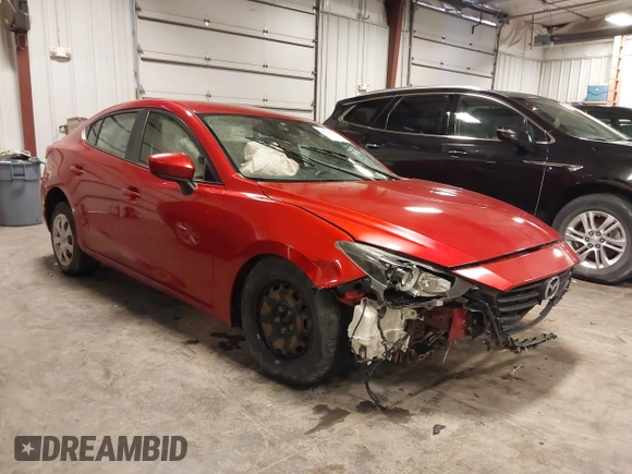 2018 Mazda 3 Sport with VIN 3MZBN1U77JM159875, listed as a IAAI auction lot 41742480 with 126,216 mi miles and . Bid and sale history available at DreamBid. Image 1.