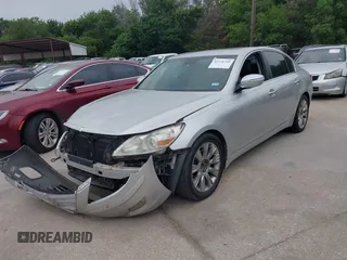 2009 Hyundai Genesis z VIN KMHGC46E99U017350, wystawiony jako IAAI lot #42276745 z przebiegiem Nie podano mil oraz . Historia ofert i sprzedaży dostępna na DreamBid. Obrazek 2.