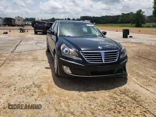 2012 Hyundai Equus Signature with VIN KMHGH4JH3CU056607, listed as a Copart auction lot 61742495 with 164,031 mi miles and Salvage title. Bid and sale history available at DreamBid. Image 13.