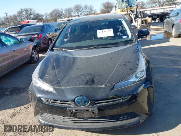 2020 Toyota Prius L Eco with VIN JTDKARFU1L3114502, listed as a IAAI auction lot 41134750 with 62,222 mi miles and . Bid and sale history available at DreamBid. Image 12.