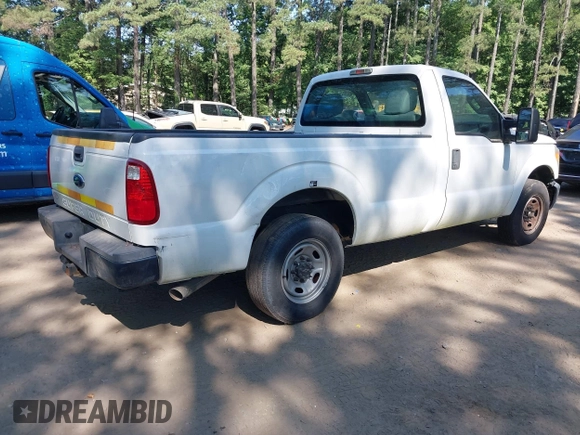 2013 Ford F-250 XL with VIN 1FTBF2A66DEB82141, listed as a IAAI auction lot 42624049 with 89,455 mi miles and . Bid and sale history available at DreamBid. Image 4.