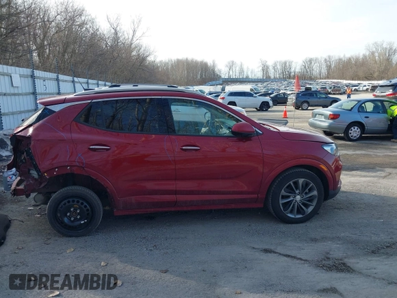 2021 Buick Encore GX Essence with VIN KL4MMGSL3MB146449, listed as a IAAI auction lot 41756910 with 77,604 mi miles and . Bid and sale history available at DreamBid. Image 14.
