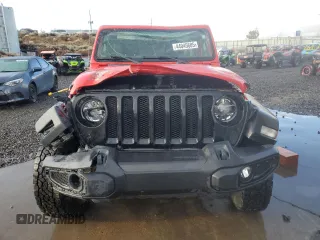 2021 Jeep Wrangler Unlimited Sport Altitude with VIN 1C4HJXDGXMW546873, listed as a Copart auction lot 44045685 with 33,592 mi miles and Salvage Title. Bid and sale history available at carsss.com. Image 5.