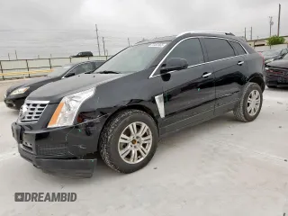 2016 Cadillac SRX Luxury Collection with VIN 3GYFNBE33GS513010, listed as a Copart auction lot 53452665 with 83,811 mi miles and Salvage title. Bid and sale history available at DreamBid. Image 1.