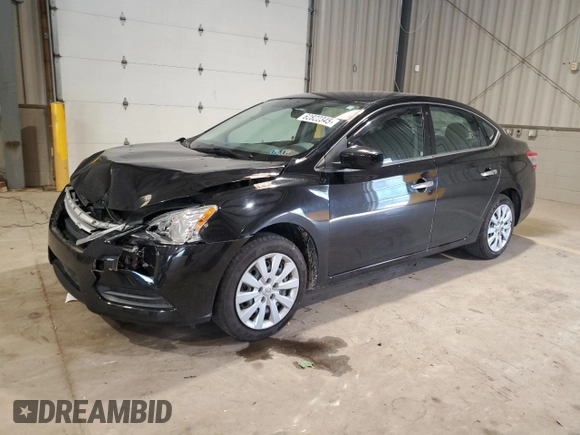 2014 Nissan Sentra SV with VIN 3N1AB7AP6EY200920, listed as a Copart auction lot 62822345 with 49,709 mi miles and Salvage title. Bid and sale history available at DreamBid. Image 1.