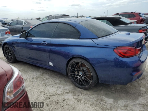 2020 BMW M4 with VIN WBS4Z9C0XL5N76184, listed as a Copart auction lot 75075674 with 16,485 mi miles and Salvage Title. Bid and sale history available at carsss.com. Image 2.