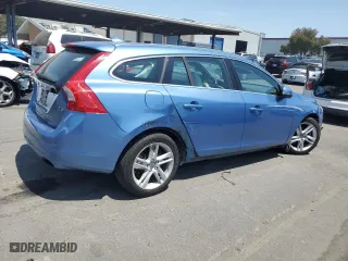 2015 Volvo V60 T5 Drive-E Premier with VIN YV140MEK2F1234446, listed as a Copart auction lot 64324364 with 82,064 mi miles and Salvage Title. Bid and sale history available at carsss.com. Image 3.