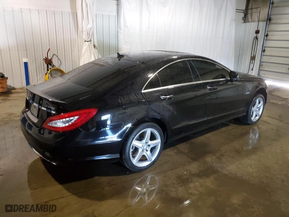 2012 Mercedes-Benz CLS-Class CLS 550 with VIN WDDLJ9BB9CA037727, listed as a Copart auction lot 59749614 with 89,957 mi miles and Salvage Title. Bid and sale history available at carsss.com. Image 3.