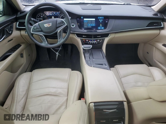 2016 Cadillac CT6 AWD with VIN 1G6KB5RS6GU166517, listed as a Copart auction lot 80736304 with 60,261 mi miles and Salvage title. Bid and sale history available at DreamBid. Image 8.