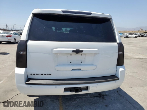 2017 Chevrolet Suburban LS с VIN 1GNSCGKC8HR305762, выставлен на аукционе Copart как лот 57514275 с пробегом 111 928 миль миль и Списание • Salvage title. История ставок и продаж доступна на DreamBid. Изображение 6.