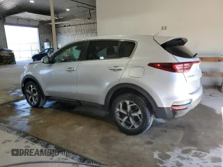 2021 Kia Sportage LX with VIN KNDPMCAC5M7862219, listed as a Copart auction lot 54098215 with 83,736 mi miles and Salvage Title. Bid and sale history available at carsss.com. Image 2.