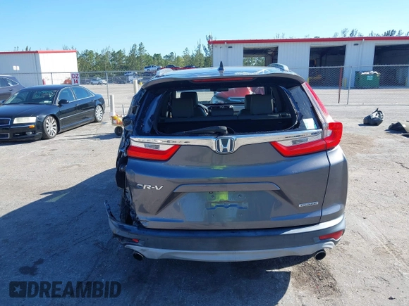 2017 Honda CR-V Touring with VIN 2HKRW1H91HH505686, listed as a IAAI auction lot 41805226 with 120,760 mi miles. Bid and sale history available at carsss.com. Image 16.