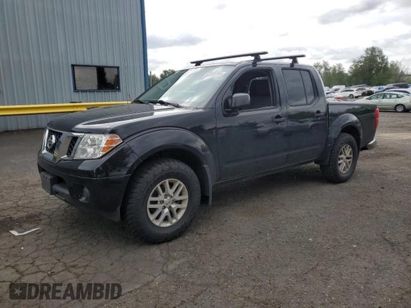 2019 Nissan Frontier SV with VIN 1N6AD0EV3KN728928, listed as a Copart auction lot 57334755 with 64,221 mi miles and Salvage title. Bid and sale history available at DreamBid. Image 1.