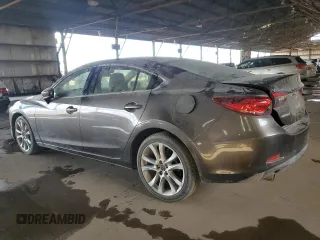 2017 Mazda Mazda6 Touring with VIN JM1GL1V51H1113140, listed as a Copart auction lot 45106885 with 163,352 mi miles and Salvage Title. Bid and sale history available at carsss.com. Image 2.