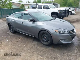 2017 Nissan Maxima SR with VIN 1N4AA6AP9HC439777, listed as a IAAI auction lot 42102836 with 82,396 mi miles and . Bid and sale history available at DreamBid. Image 1.