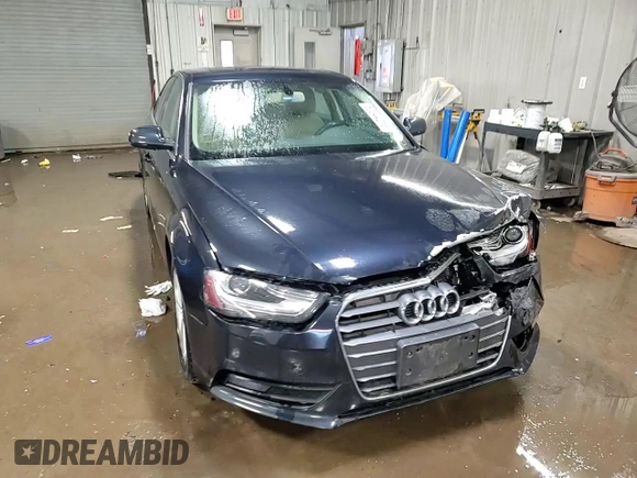 2013 Audi A4 Premium with VIN WAUAFAFL7DN034517, listed as a Copart auction lot 50344215 with 144,559 mi miles and Salvage Title. Bid and sale history available at carsss.com. Image 14.