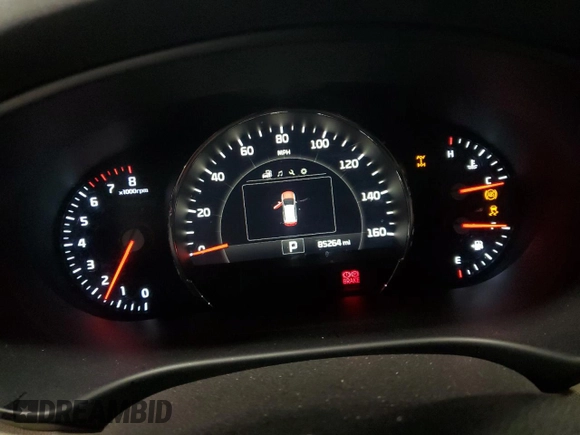 2018 Kia Sorento LX V6 with VIN 5XYPGDA5XJG422218, listed as a Copart auction lot 51637275 with 85,264 mi miles and Salvage Title. Bid and sale history available at carsss.com. Image 9.