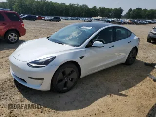2023 Tesla Model 3 z VIN 5YJ3E1EA8PF548619, wystawiony jako Copart lot #58757505 z przebiegiem 48 719 mil mil oraz Szkoda całkowita • Salvage title. Historia ofert i sprzedaży dostępna na DreamBid. Obrazek 1.