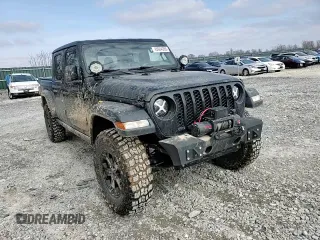 2021 Jeep Gladiator Willys with VIN 1C6HJTAG5ML576384, listed as a Copart auction lot 45904365 with 26,171 mi miles and Salvage title. Bid and sale history available at DreamBid. Image 12.