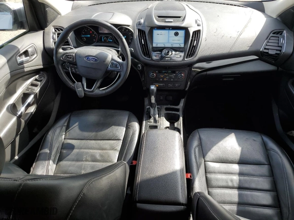 2017 Ford Escape Titanium with VIN 1FMCU0J9XHUA63380, listed as a Copart auction lot 51711515 with 208,949 mi miles and Salvage Title. Bid and sale history available at carsss.com. Image 8.