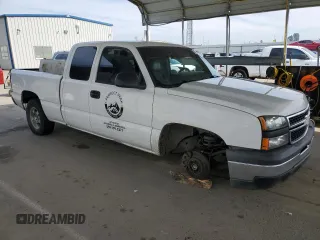 2006 Chevrolet Silverado 1500 Work Truck with VIN 1GCEC19X96Z169523, listed as a Copart auction lot 47262255 with 222,616 mi miles and Salvage Title. Bid and sale history available at carsss.com. Image 4.