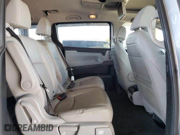 2020 Honda Odyssey Elite with VIN 5FNRL6H92LB059920, listed as a Copart auction lot 49993995 with 40,737 mi miles and Salvage Title. Bid and sale history available at DreamBid. Image 11.