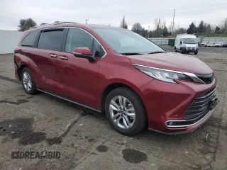 2022 Toyota Sienna Limited with VIN 5TDZSKFC8NS054715, listed as a Copart auction lot 43594725 with 24,628 mi miles and Salvage Title. Bid and sale history available at carsss.com. Image 4.