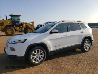 2018 Jeep Cherokee Latitude Plus with VIN 1C4PJLLB0JD534927, listed as a Copart auction lot 51090415 with 166,244 mi miles and Salvage Title. Bid and sale history available at carsss.com. Image 1.