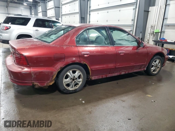 2000 Mitsubishi Galant with VIN 4A3AA46L4YE170903, listed as a Copart auction lot 86874254 with 234,575 mi miles and Salvage Title. Bid and sale history available at DreamBid. Image 3.