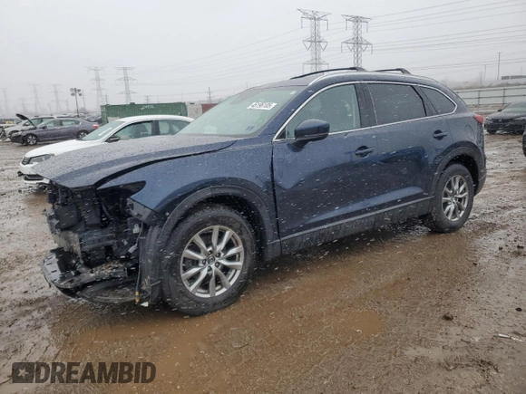 2018 Mazda CX-9 Touring with VIN JM3TCBCY7J0236039, listed as a Copart auction lot 46196105 with 84,310 mi miles and Salvage Title. Bid and sale history available at carsss.com. Image 1.