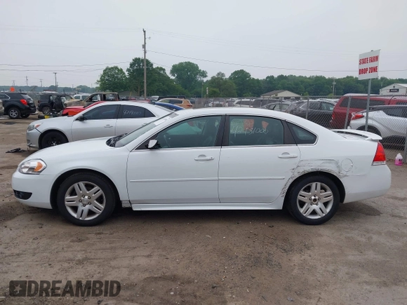2011 Chevrolet Impala LT Fleet with VIN 2G1WG5EKXB1244946, listed as a IAAI auction lot 42431000 with 134,721 mi miles and . Bid and sale history available at DreamBid. Image 14.