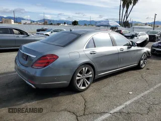 2018 Mercedes-Benz S with VIN WDDUG6GB8JA358763, listed as a Copart auction lot 51152115 with 39,616 mi miles and Salvage Title. Bid and sale history available at carsss.com. Image 3.