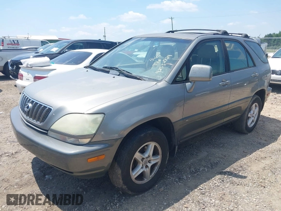2003 Lexus RX 300 with VIN JTJHF10U030295855, listed as a IAAI auction lot 42532724 with 173,460 mi miles and . Bid and sale history available at DreamBid. Image 2.