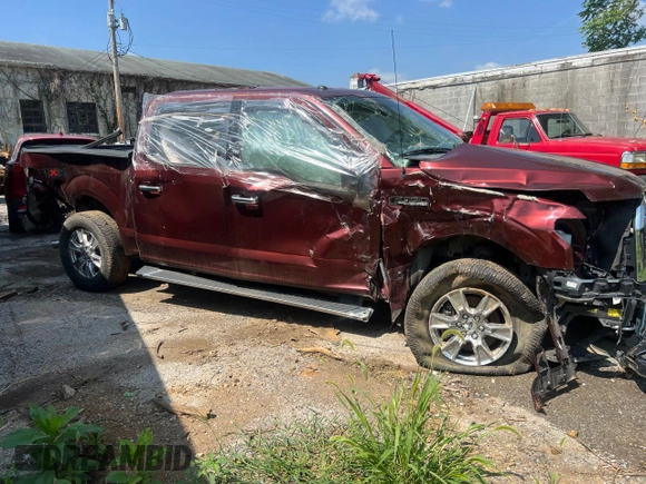 2016 Ford F-150 XLT with VIN 1FTEW1EP3GKF92024, listed as a Copart auction lot 62854695 with 1,007 mi miles and Clean title. Bid and sale history available at DreamBid. Image 1.