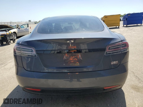 2016 Tesla Model S 90D with VIN 5YJSA1E22GF177120, listed as a Copart auction lot 51972885 with 73,441 mi miles and Salvage title. Bid and sale history available at DreamBid. Image 6.