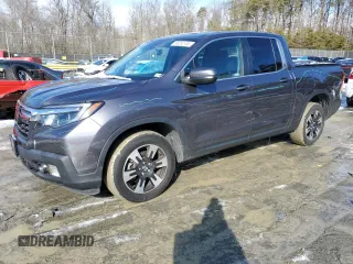 2020 Honda Ridgeline RTL with VIN 5FPYK3F54LB025479, listed as a Copart auction lot 89252185 with 37,706 mi miles and Salvage title. Bid and sale history available at DreamBid. Image 1.