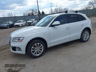 2016 Audi Q5 Premium Plus with VIN WA1L2AFPXGA136183, listed as a IAAI auction lot 41898224 with 117,640 mi miles. Bid and sale history available at carsss.com. Image 2.