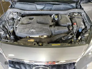 2017 Infiniti QX30 Premium with VIN SJKCH5CP9HA019936, listed as a Copart auction lot 58857575 with 91,591 mi miles and Salvage title. Bid and sale history available at DreamBid. Image 11.