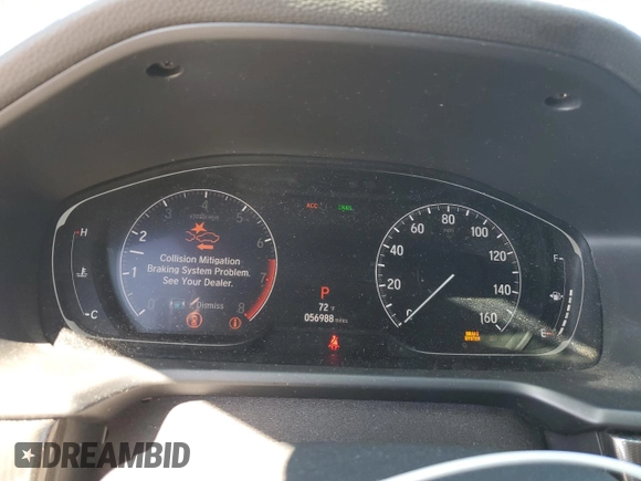 2019 Honda Accord Sedan Sport 1.5T with VIN 1HGCV1F36KA067769, listed as a Copart auction lot 48950575 with 56,988 mi miles and Salvage Title. Bid and sale history available at carsss.com. Image 9.