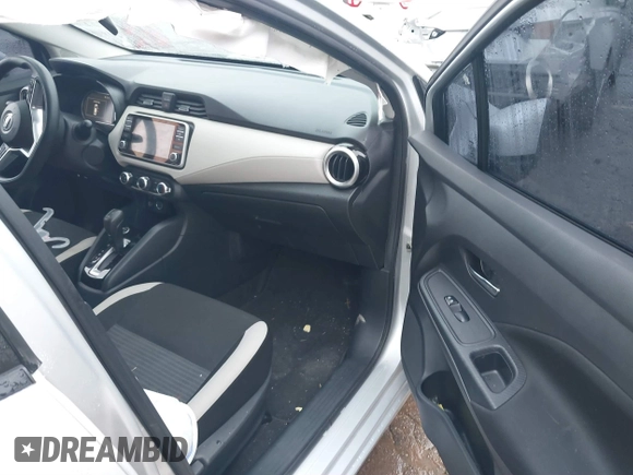2021 Nissan Versa SV with VIN 3N1CN8EV1ML888948, listed as a IAAI auction lot 39738540 with 5,854 mi miles and . Bid and sale history available at DreamBid. Image 5.
