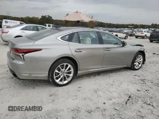 2018 Lexus LS with VIN JTHC5LFF7J5000446, listed as a Copart auction lot 78777824 with 66,719 mi miles and Salvage Title. Bid and sale history available at carsss.com. Image 3.