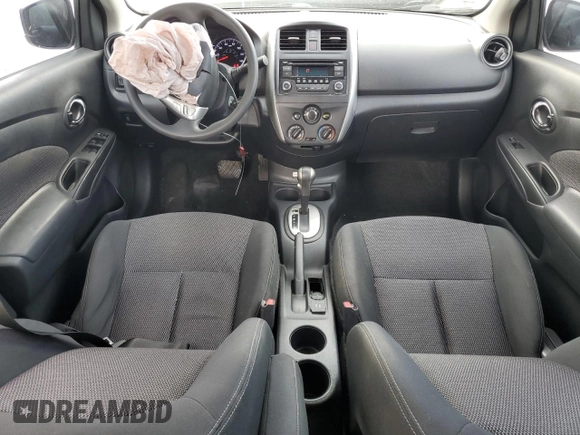 2016 Nissan Versa SV with VIN 3N1CN7AP7GL850033, listed as a Copart auction lot 52629465 with 103,707 mi miles and Salvage Title. Bid and sale history available at DreamBid. Image 8.